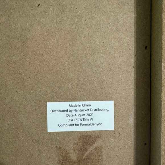 NWT "Just Hitched" Decorative Wooden Framed Sign /Plaque 9"x 11" x 1.5" - Picture 5 of 5